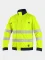 Reflective work jacket CXS Halifax, with mesh, yellow
