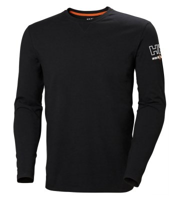 Long sleeve t-shirt Helly Hansen Kensington, black