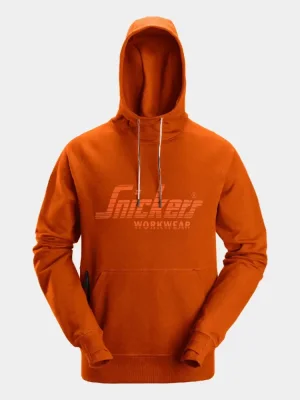 Mikina s kapucňou Snickers 2894, oranžová