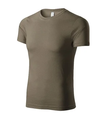 Tričko Malfini PAINT, krátky rukáv, army