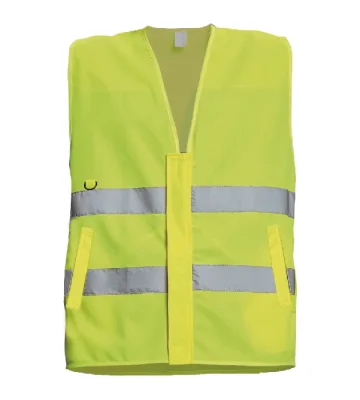 Reflective vest Cerva LYNX PROFI, yellow