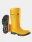Pracovné gumáky DUNLOP Purofort FieldPRO S5, oceľ. špica, do -20°C, žlté