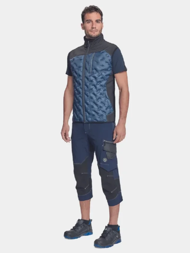 All-season softshell vest Cerva Neurum, navy