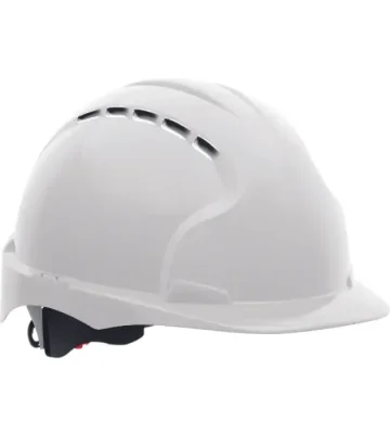 Safety helmet JSP EVO 3, wheel, ventilated, white