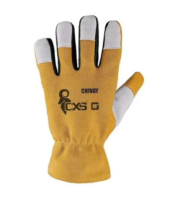 Leather work gloves CXS CHIVAY, winter