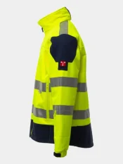 Payper Screen reflective softshell jacket, yellow