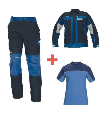 Australian Line Stanmore set trousers + jacket and T-shirt, royal