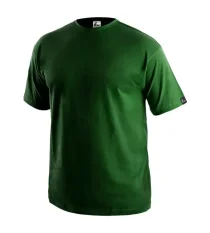 Tričko CXS DANIEL, krátky rukáv, tmavo zelené