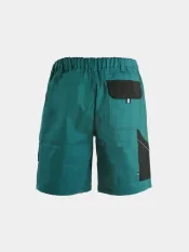 Pracovné kraťasy CXS Luxy Tomáš, 100% bavlna, zelené