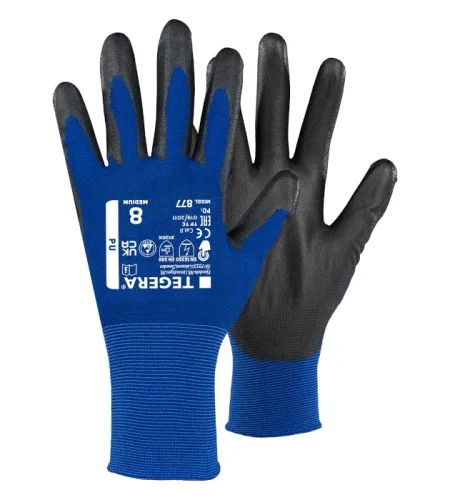 Dipped ESD work gloves Tegera 877