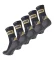 Socks Panda WASAT, set 5 pcs, black