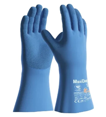 Chemical protection work gloves ATG MaxiChem® Cut™ 76-733 TRItech™