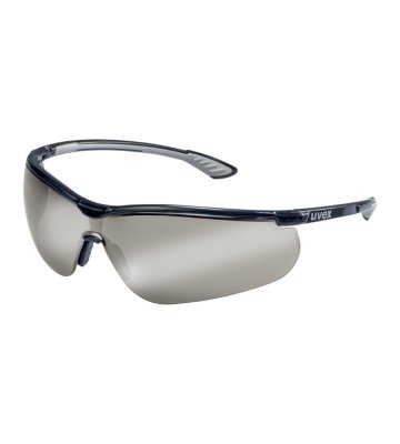 Safety glasses Uvex Sportstyle, mirror, black