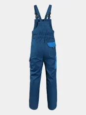 Latzhose CXS Luxy Robin, 100% Baumwolle, blau-blau