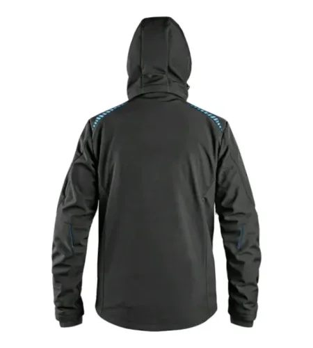 Softshell jacket CXS NORFOLK, black-blue