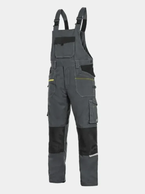 Montérky na traky CXS Stretch, čierne
