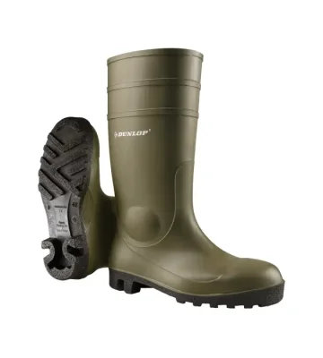 Dunlop boots Protomastor S5, steel toe, green