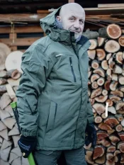 Winter work jacket Bennon Thoros, green