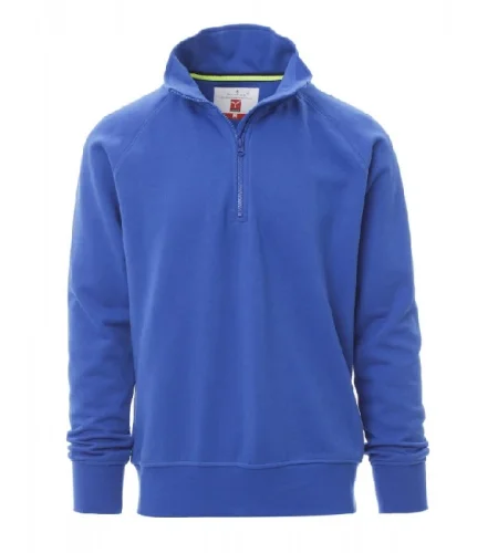 Men's sweatshirt with half zip Payper Austin, royal