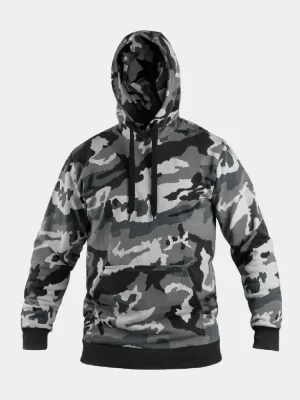 Mikina s kapucňou CXS ARYN, camo