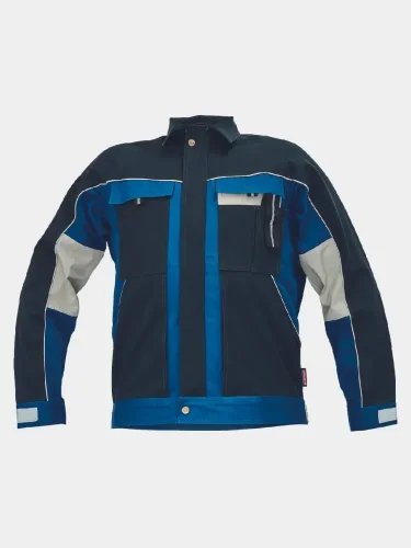 Work jacket Australian Line Stanmore, 100% cotton, royal - Size: 50