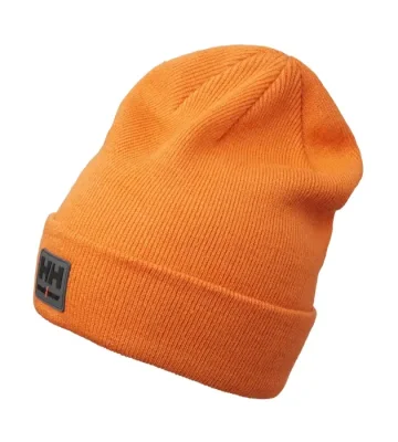 Helly Hansen Classic Logo Cuff Beanie, orange