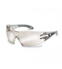 Pracovné okuliare Uvex Pheos, zrkadlové, šedé