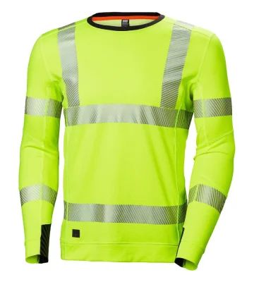 Helly Hansen Lifa Active Hi Vis, long sleeve, yellow