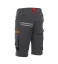 Stretch work shorts Payper Technik Next 4W, smoke