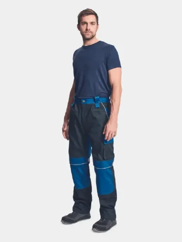 Work trousers Australian Line Stanmore, 100% cotton, royal