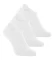 Bamboo socks VM BAMBOO, ultrashort, white, set of 3 pairs