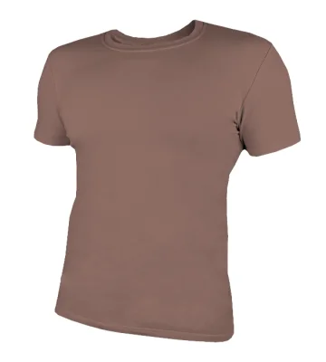 Premium T-shirt made of organic cotton, 5% Elastane, unisex, Earthy Taupe