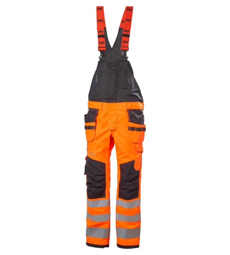 Reflexné montérky na traky Helly Hansen Alna 2.0, Construction, tr. 2, oranžové