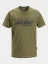 T-shirt, short sleeve, Snickers 3D logo, khaki