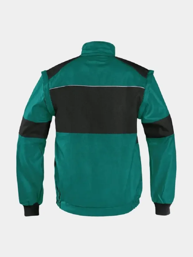 Arbeitsbluse 2v1 CXS Luxy Eda, 100% Baumwolle, grün