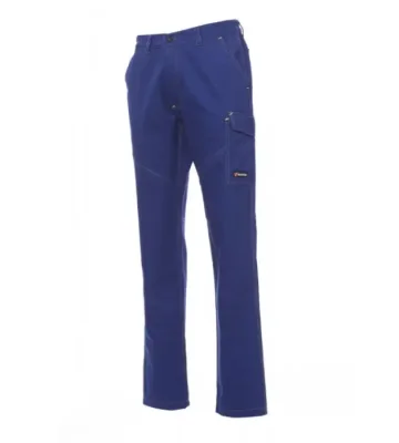 Cotton trousers Payper Worker, royal blue