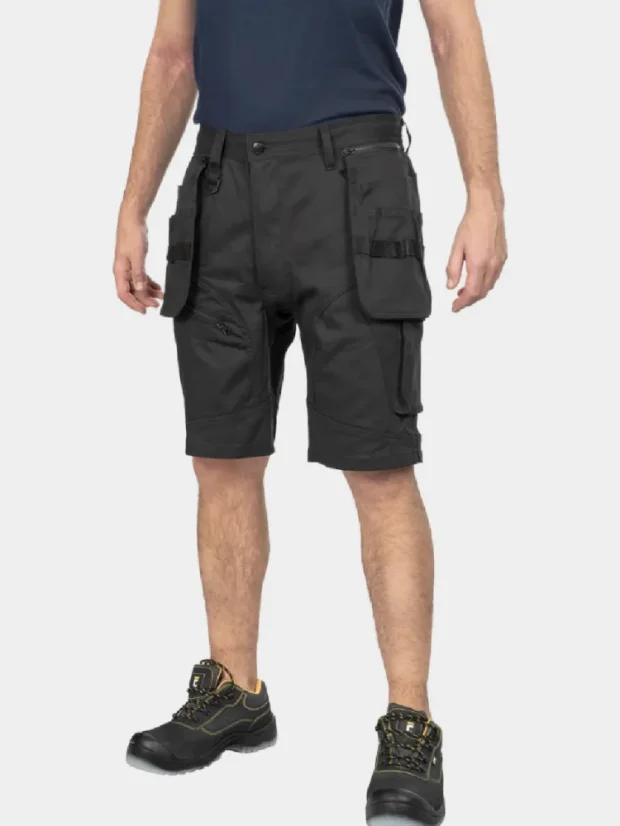 Arbeits-Shorts Cerva Keilor, schwarz