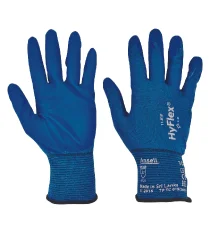 Pletené rukavice Ansell 11-818 HyFlex, polyamid, nitril