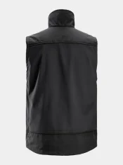 Softshellová vesta Snickers 4506 AllroundWork, čierna