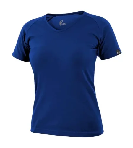 Women's V-neck T-shirt, CXS ELLA, blue