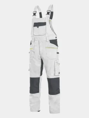 Montérky na traky CXS Stretch, biele