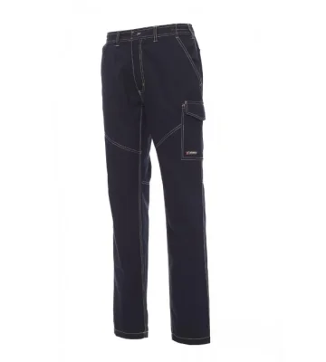 Cotton trousers Payper Worker Summer, navy