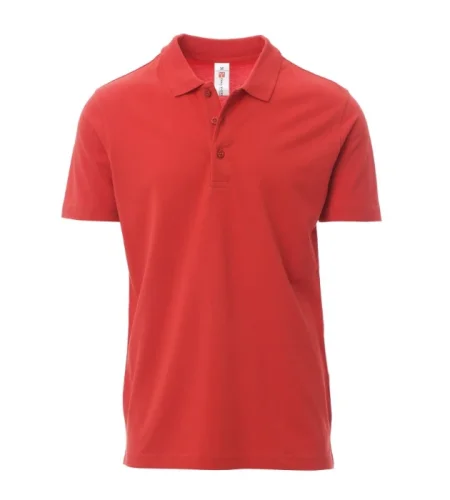 Men's polo shirt Payper Rome, short sleeve, red