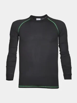 Functional t-shirt Ardon TRIP, black-green, long sleeve