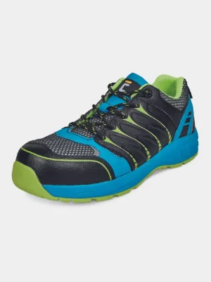Safety low shoes Cerva Coach S1P, blue