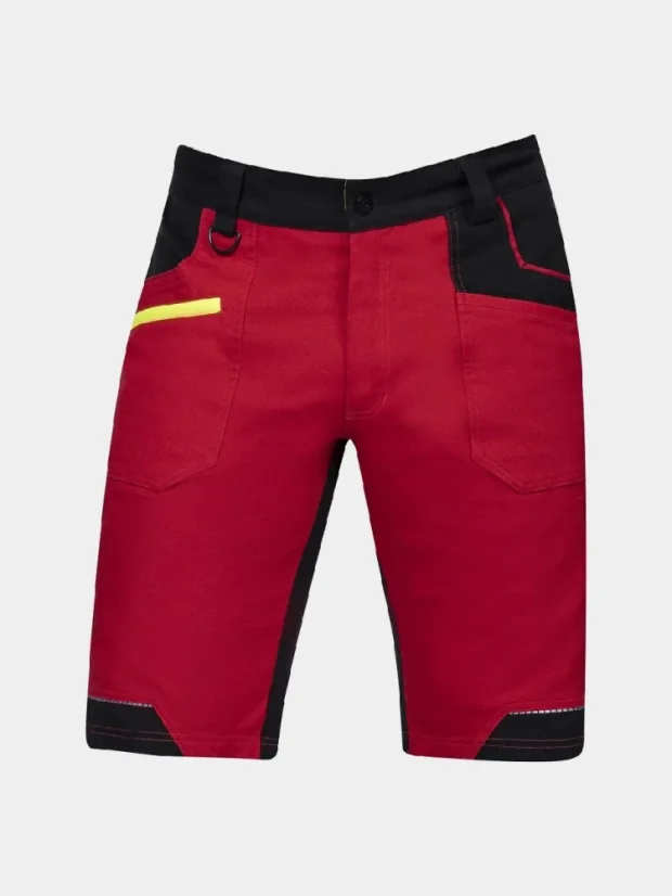 Ardon 4Xstretch®, work shorts, red