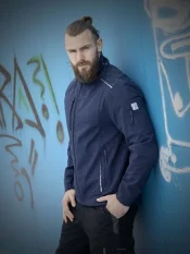 Softshell work jacket Ardon Vision, navy