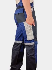 Work trousers Australian Line Stanmore, 100% cotton, royal