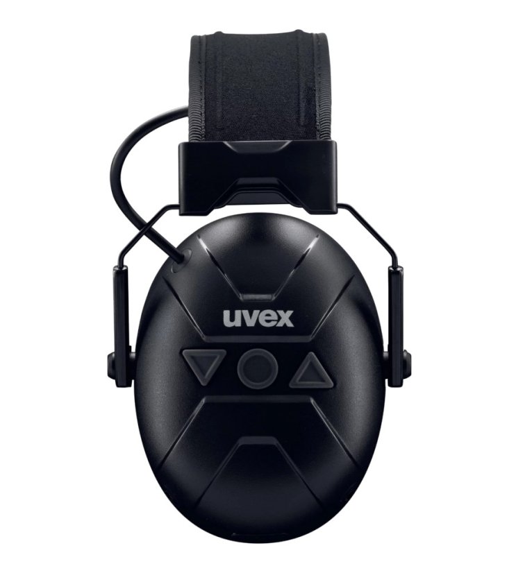 Aktivní mušlový chránič Uvex aXess one s Bluetooth, 31 dB