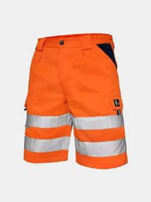 Reflexní pracovní kraťasy CXS Norwich, oranžové